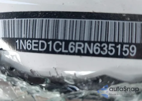 2024 Nissan Frontier King Cab S 4X2 z USA, uszkodzony, nr VIN 1N6ED1CL6RN635159